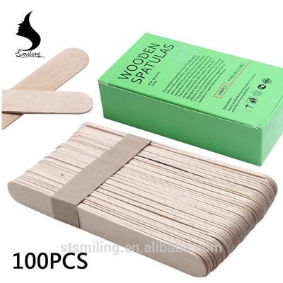 wooden spatula cosmetic tongue depressor ice cream sticks for waxing better than plastic